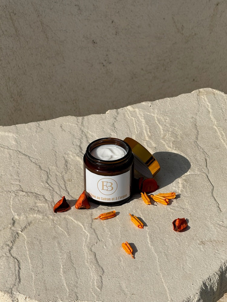 Crème au safran et à l'argan